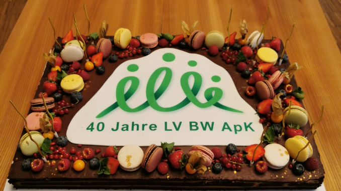 40 Jahre LVBWAPK Torte